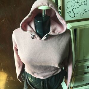 Victoria’s Secret Pink hooded XS athleisure crop top